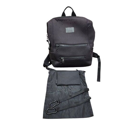 Dagne Dover Indi Neoprene Diaper Backpack Large - Onyx Blacka deep black $230 - Picture 9 of 14